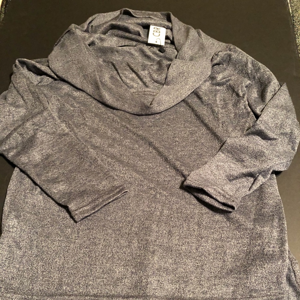 CBR grey cowl neck.